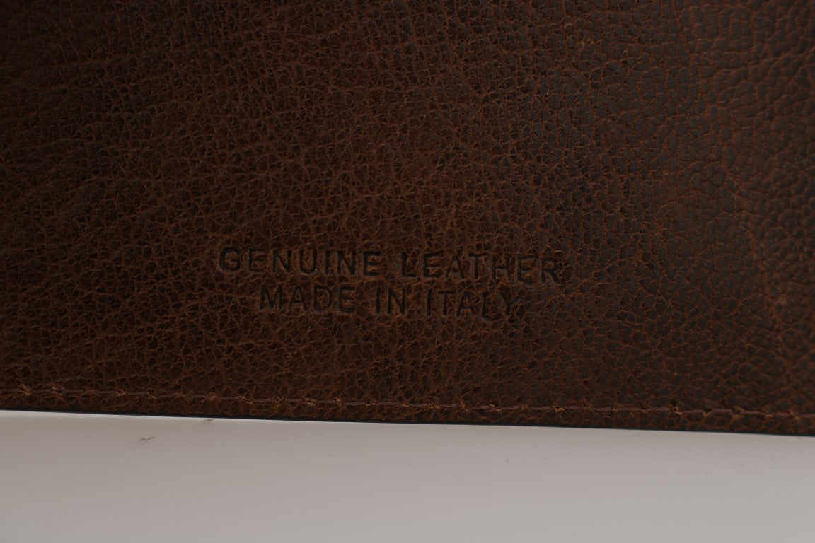 Elegant Leather Men's Wallet in Brown - SEHABRANDS