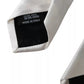 Dolce & Gabbana White Satin Silk Adjustable Men Tie