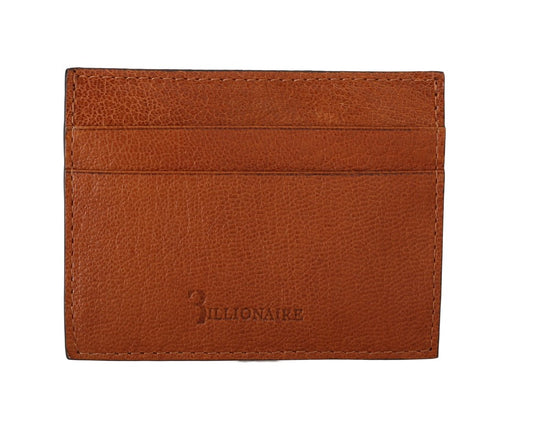 Elegant Men's Leather Wallet in Brown - SEHABRANDS