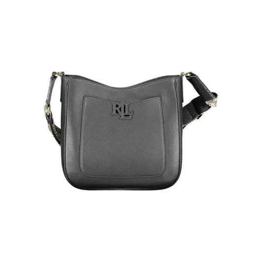 Black Leather Handbag - SEHABRANDS