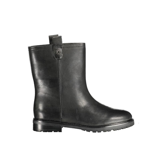 Black Polyester Boot - SEHABRANDS