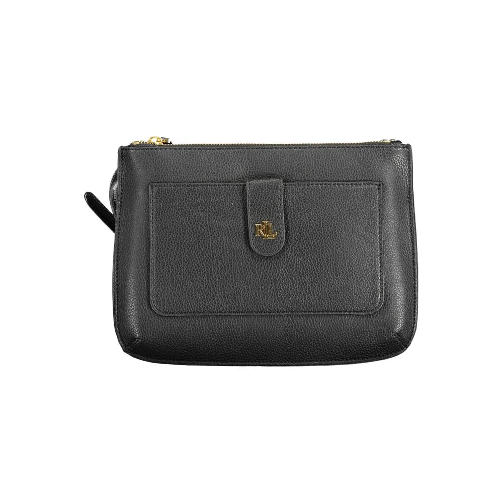 Black Leather Handbag - SEHABRANDS