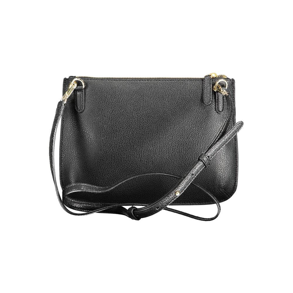 Black Leather Handbag - SEHABRANDS