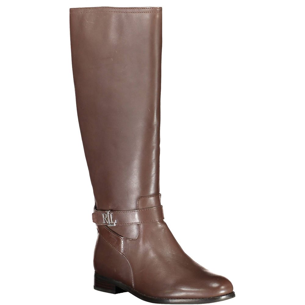 Brown Leather Boot - SEHABRANDS