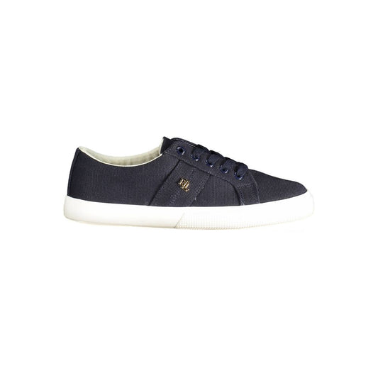 Blue Cotton Sneaker - SEHABRANDS