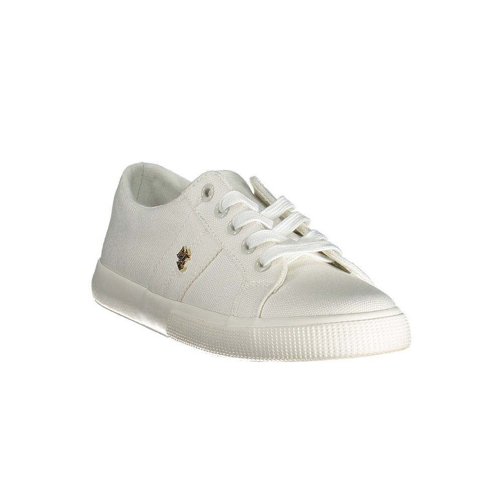 White Cotton Sneaker - SEHABRANDS