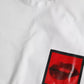 Dolce & Gabbana White Red Lips Print Cotton Men T-shirt