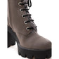 Gray Eco Leather Boot - SEHABRANDS