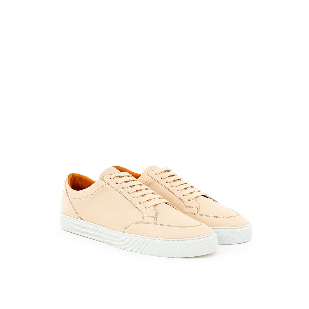 Pink Leather Sneaker - SEHABRANDS