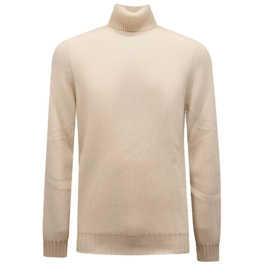 Alpha Studio White Cashmere Sweater