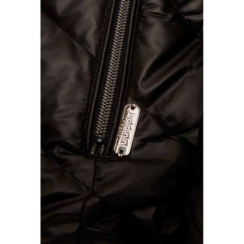 Black Polyester Women Jacket - SEHABRANDS