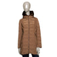 Brown Polyester Women Jacket - SEHABRANDS