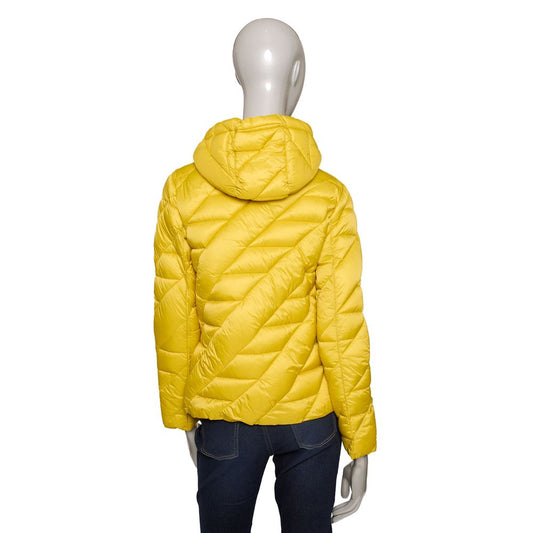 Yellow Polyester Women Jacket - SEHABRANDS