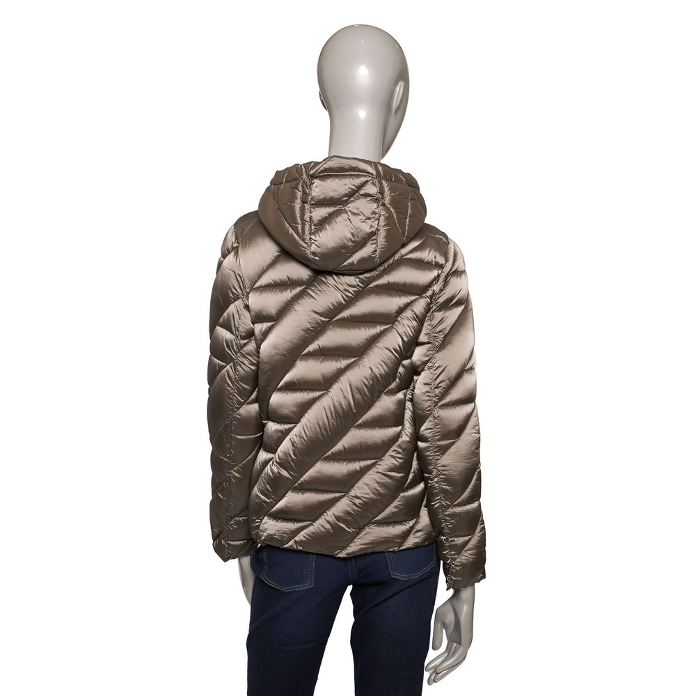 Gray Polyester Women Jacket - SEHABRANDS