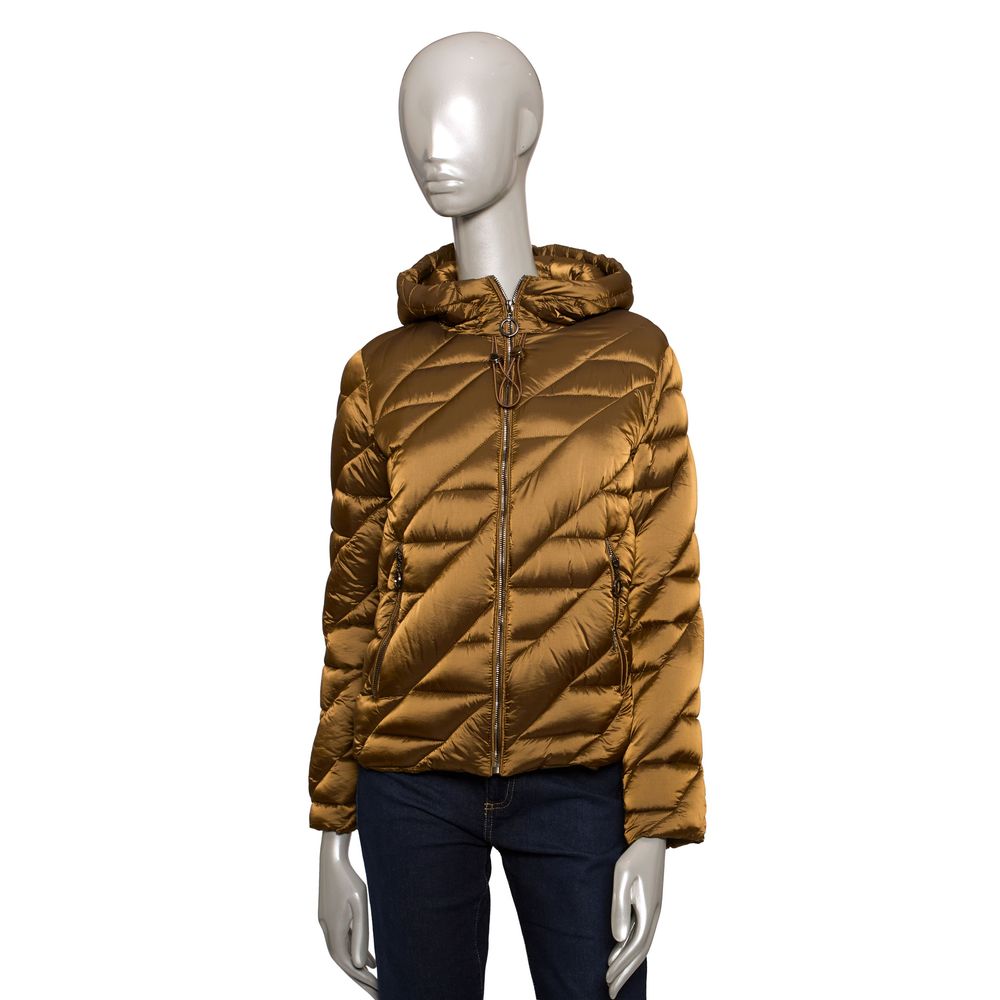 Brown Polyester Women Jacket - SEHABRANDS