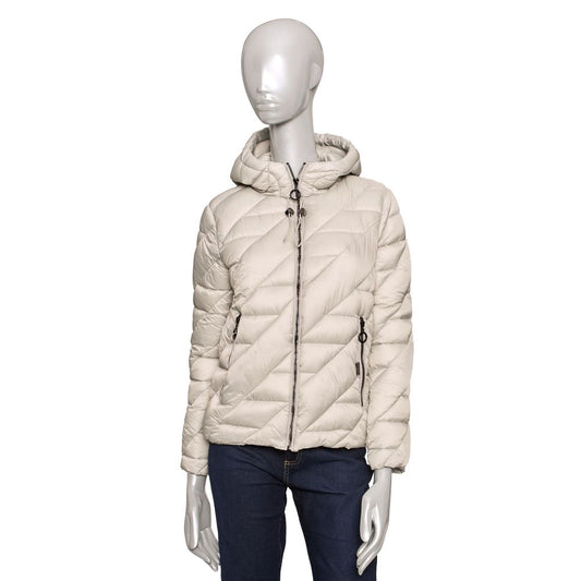 Silver Polyester Women Jacket - SEHABRANDS