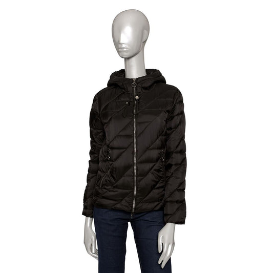 Black Polyester Women Jacket - SEHABRANDS