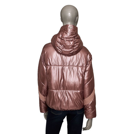 Pink Polyester Women Jacket - SEHABRANDS