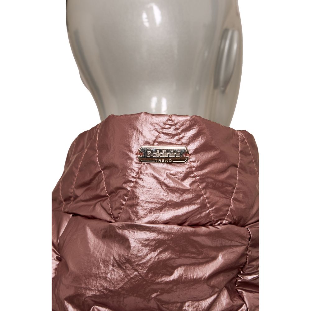 Pink Polyester Women Jacket - SEHABRANDS