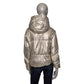 Silver Polyester Women Jacket - SEHABRANDS