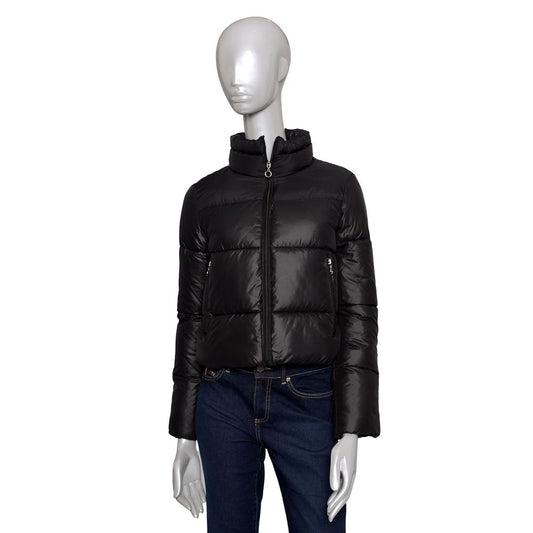 Black Polyester Women Jacket - SEHABRANDS