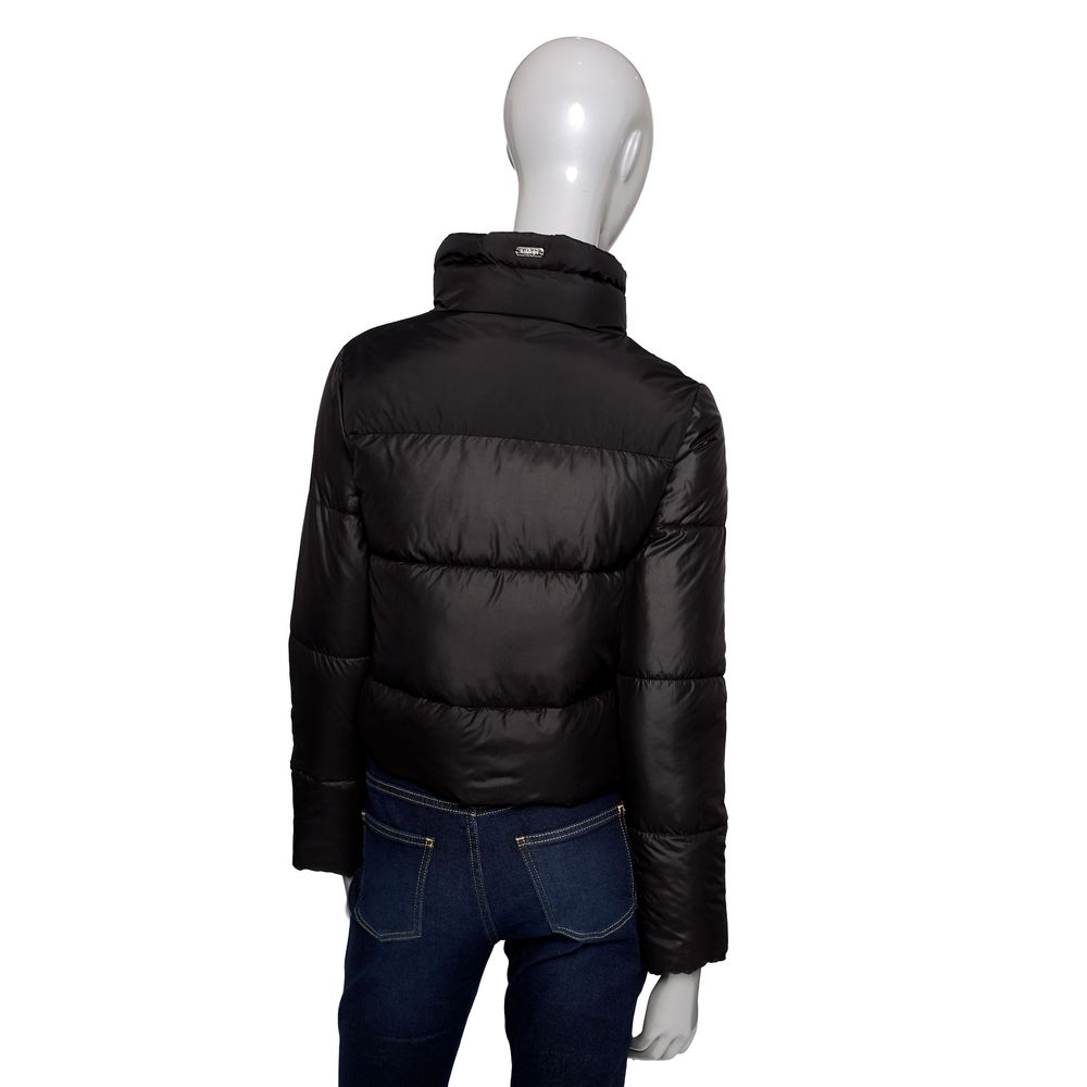 Black Polyester Women Jacket - SEHABRANDS