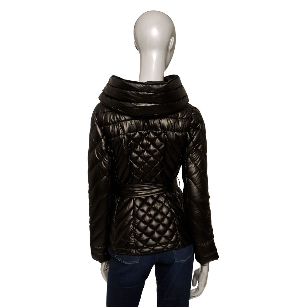 Black Polyester Women Jacket - SEHABRANDS