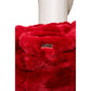 Red Polyester Women Jacket - SEHABRANDS