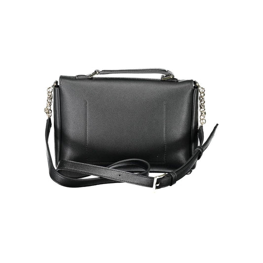 Black Polyethylene Handbag - SEHABRANDS