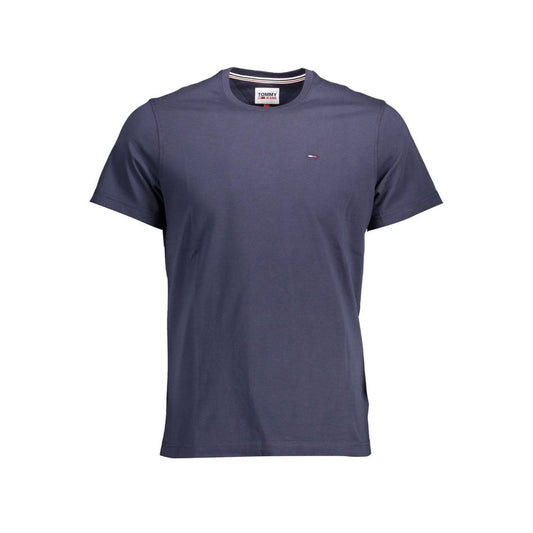 Blue Cotton T-Shirt - SEHABRANDS