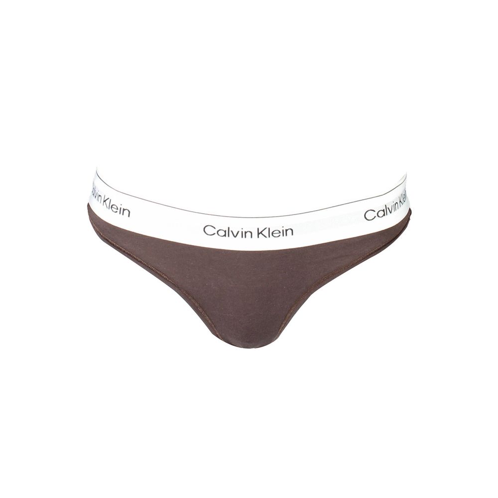 Brown Cotton Underwear - SEHABRANDS