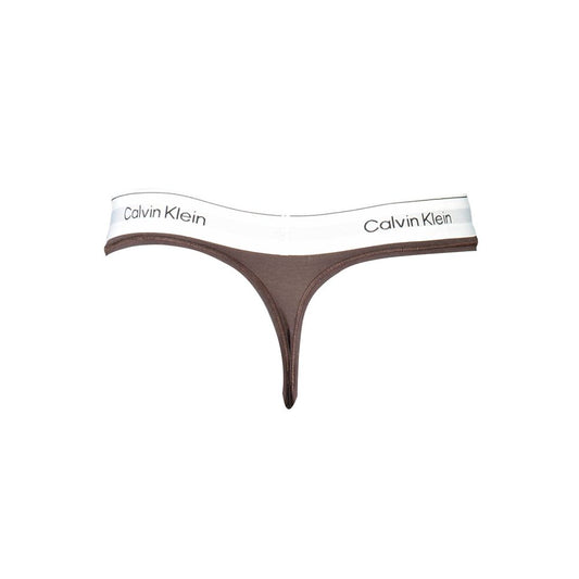 Brown Cotton Underwear - SEHABRANDS