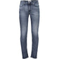 Calvin Klein Blue Cotton Jeans & Pant