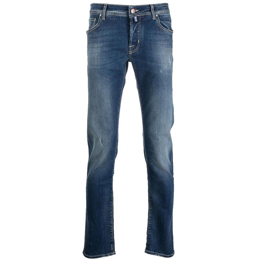 Blue Cotton Jeans & Pant - SEHABRANDS