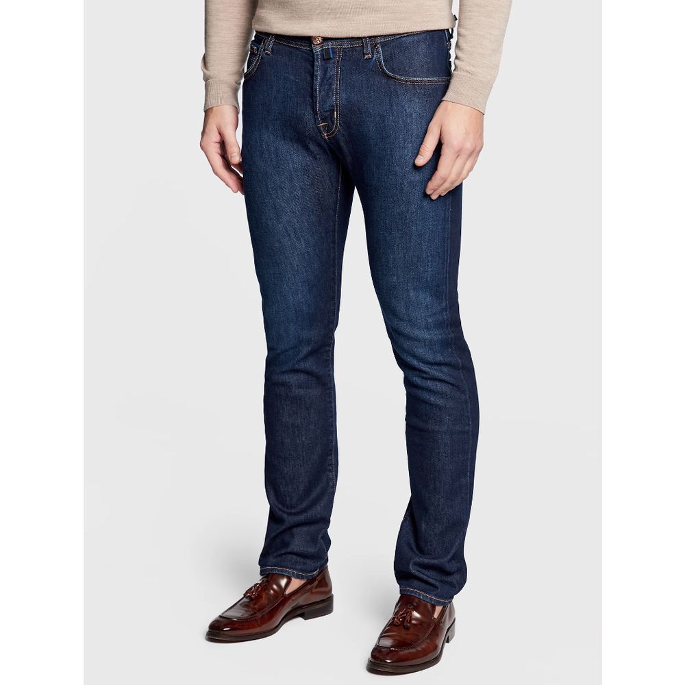 Blue Cotton Jeans & Pant - SEHABRANDS