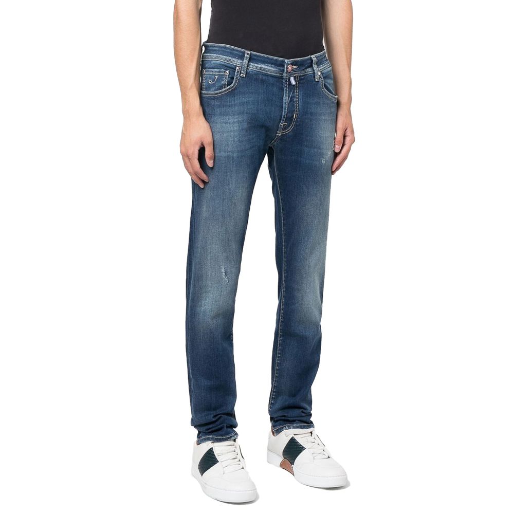 Blue Cotton Jeans & Pant - SEHABRANDS