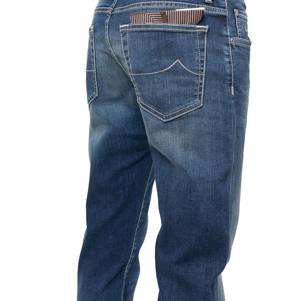 Blue Cotton Jeans & Pant - SEHABRANDS