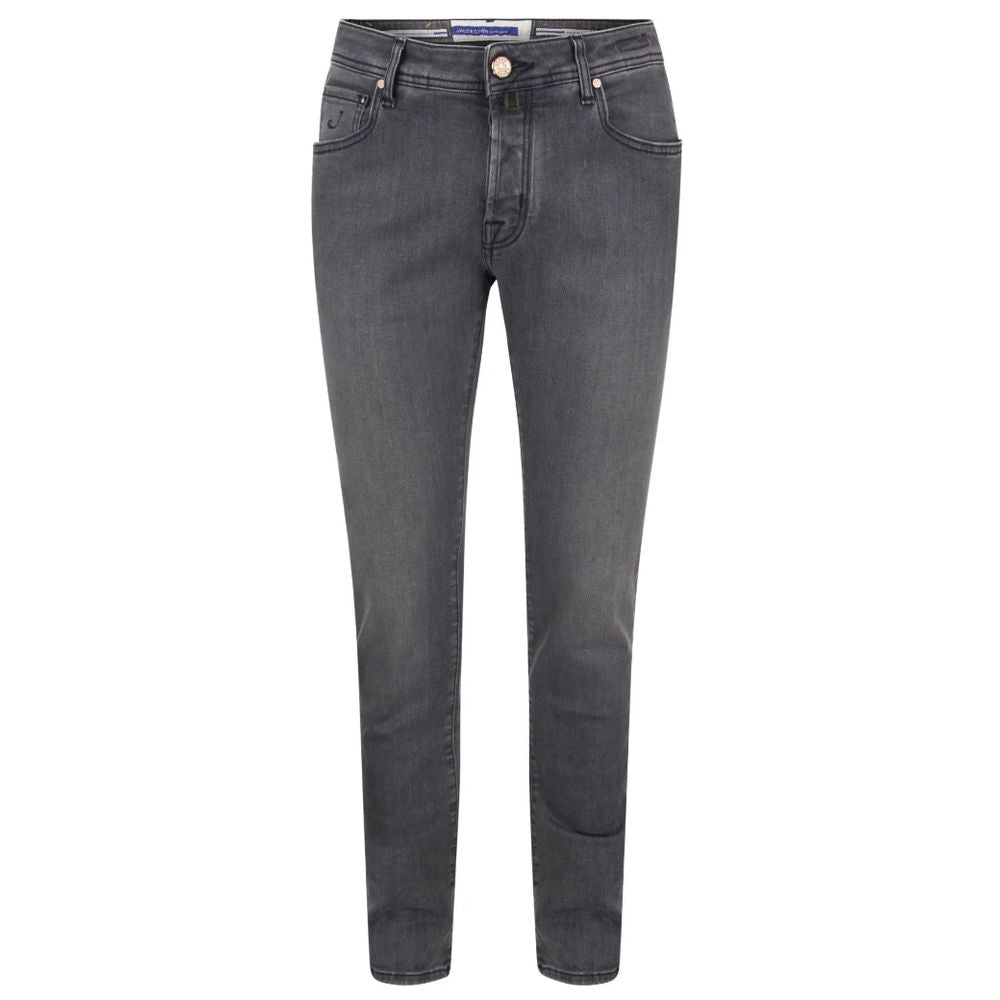 Gray Cotton Jeans & Pant - SEHABRANDS