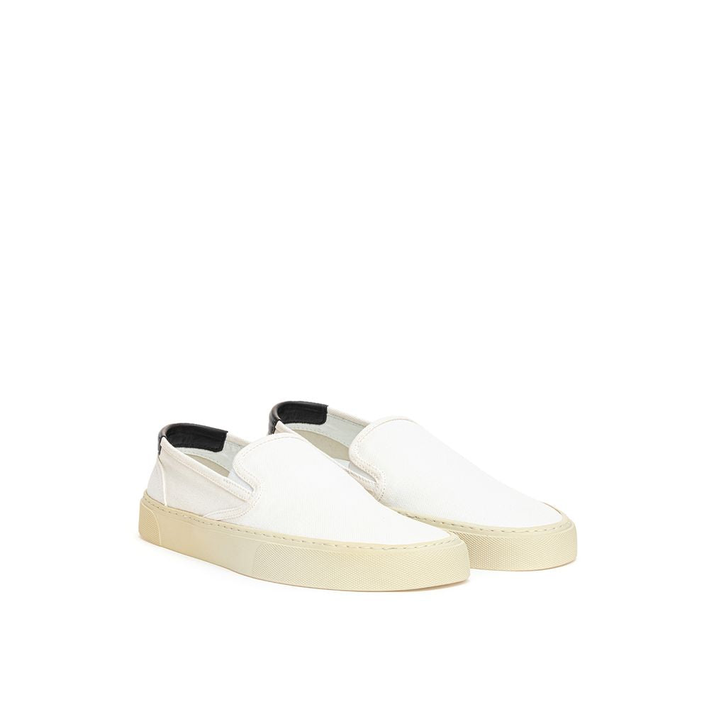 White Cotton Sneaker - SEHABRANDS