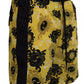 Yellow Black Printed Nylon Beachwear Shorts Swimwear - SEHABRANDS