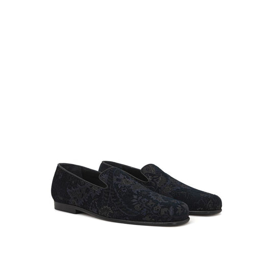 Blue Leather Loafer - SEHABRANDS