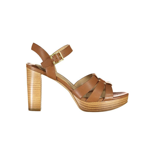 Brown Leather Sandal - SEHABRANDS