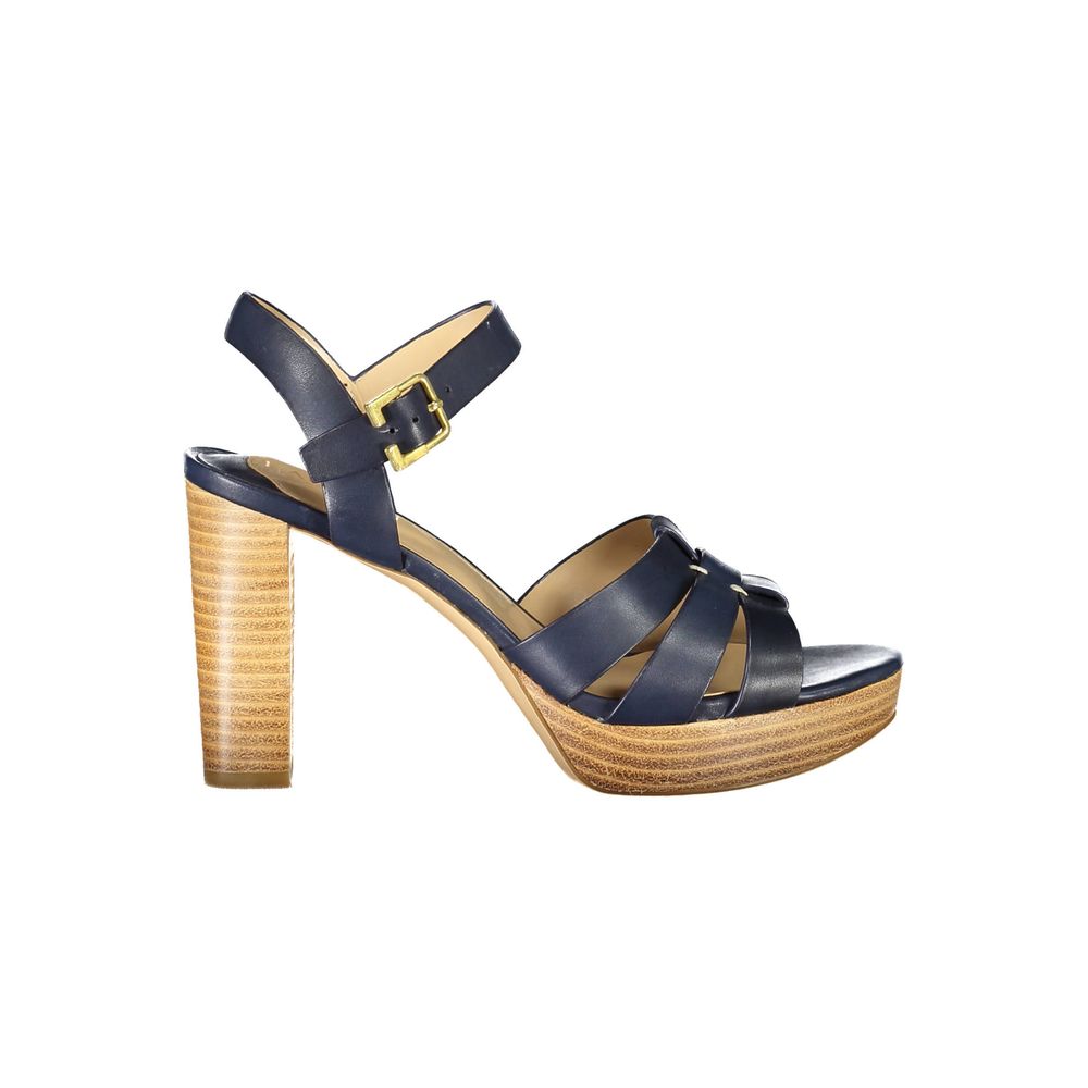 Blue Leather Sandal - SEHABRANDS