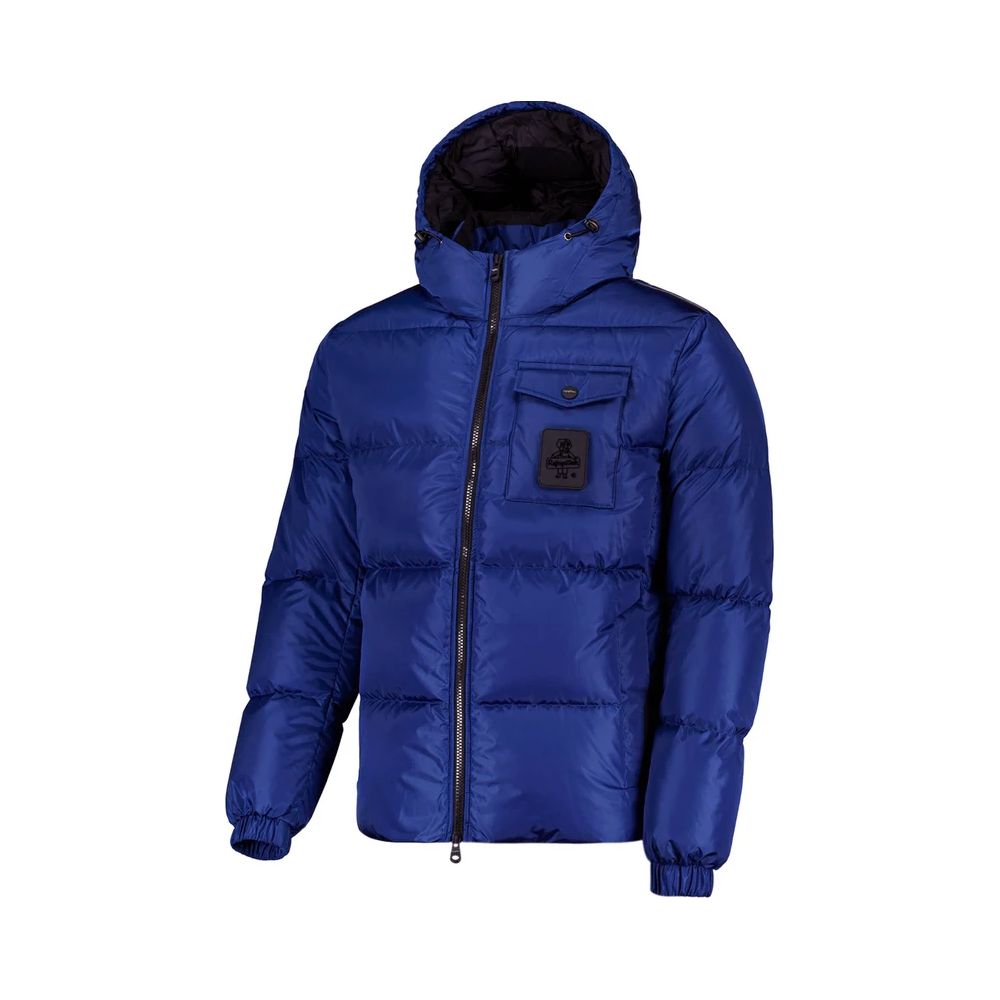 Blue Nylon Jacket - SEHABRANDS