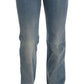 Chic Classic Fit Straight Blue Jeans - SEHABRANDS