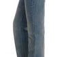 Chic Classic Fit Straight Blue Jeans - SEHABRANDS