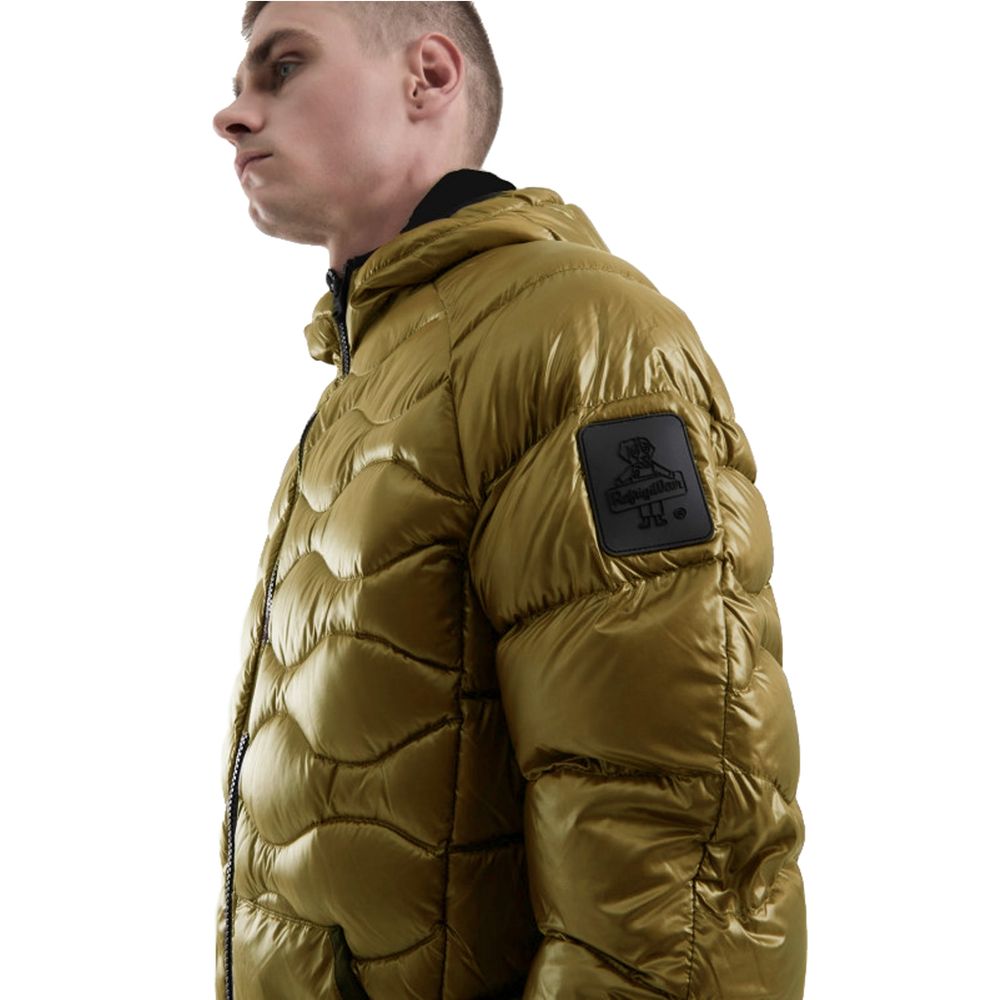 Refrigiwear Yellow Nylon Men's Jacket