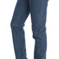 Super Slim Blue Wash Cotton Jeans - SEHABRANDS