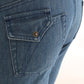 Super Slim Blue Wash Cotton Jeans - SEHABRANDS