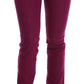 Elegant Purple Super Slim Jeans - SEHABRANDS